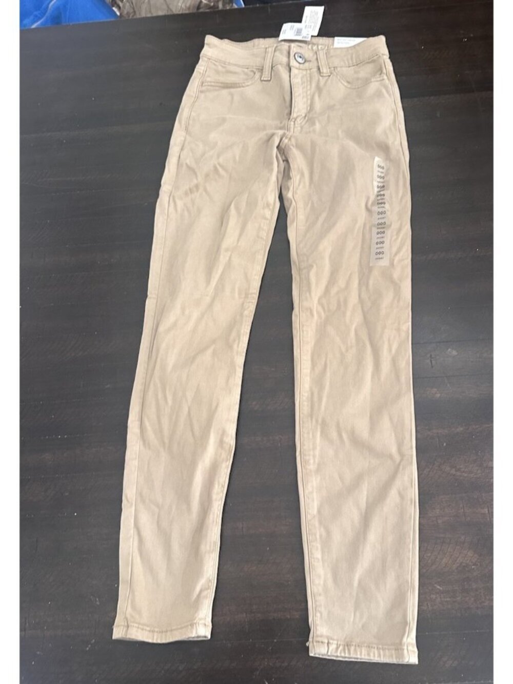 Women’s American Eagle Khaki High Rise Jegging 000 Short NWT